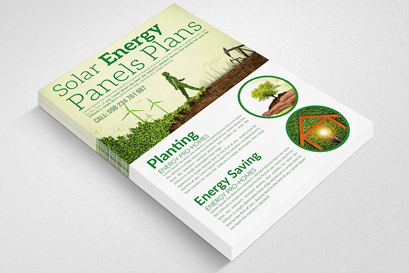 Solar Energy Flyer Templates in Flyer Templates - product preview 1