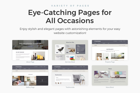 Furnicom - Furniture Store in WordPress Commerce Themes - product preview 2
