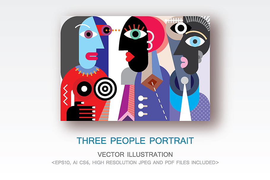 Three People Portrait