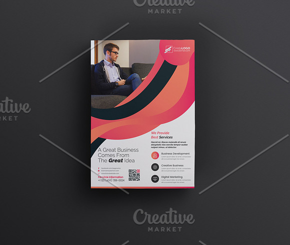 Corporate Flyer– Multipurpose in Flyer Templates - product preview 1
