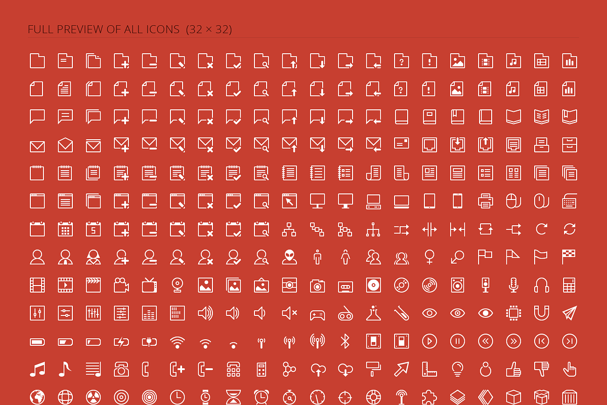 600 Stroke Vector Icons in Graphics - product preview 8
