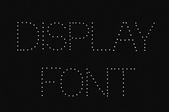 Dots Display Font in Display Fonts - product preview 1