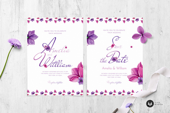 Wedding Suite - Colorburn v1 in Wedding Templates - product preview 1