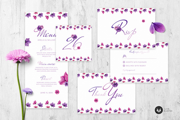 Wedding Suite - Colorburn v1 in Wedding Templates - product preview 2