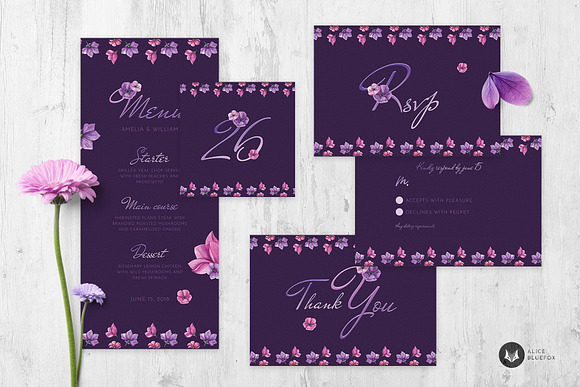 Wedding Suite - Colorburn v1 in Wedding Templates - product preview 9