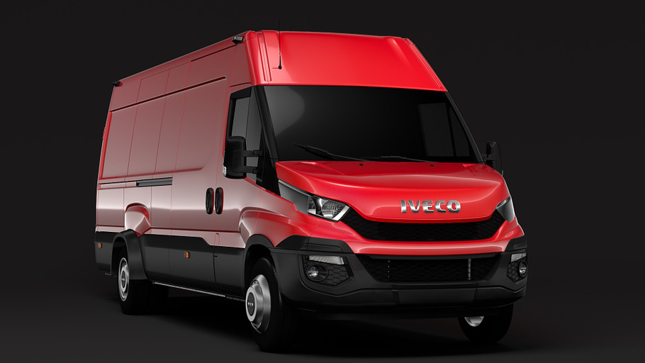 Iveco Daily Van L4H2 2014 2016 in Vehicles - product preview 2