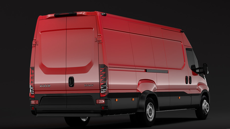 Iveco Daily Van L4H2 2014 2016 in Vehicles - product preview 5