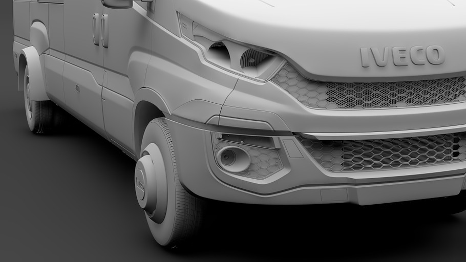 Iveco Daily Van L4H2 2014 2016 in Vehicles - product preview 11
