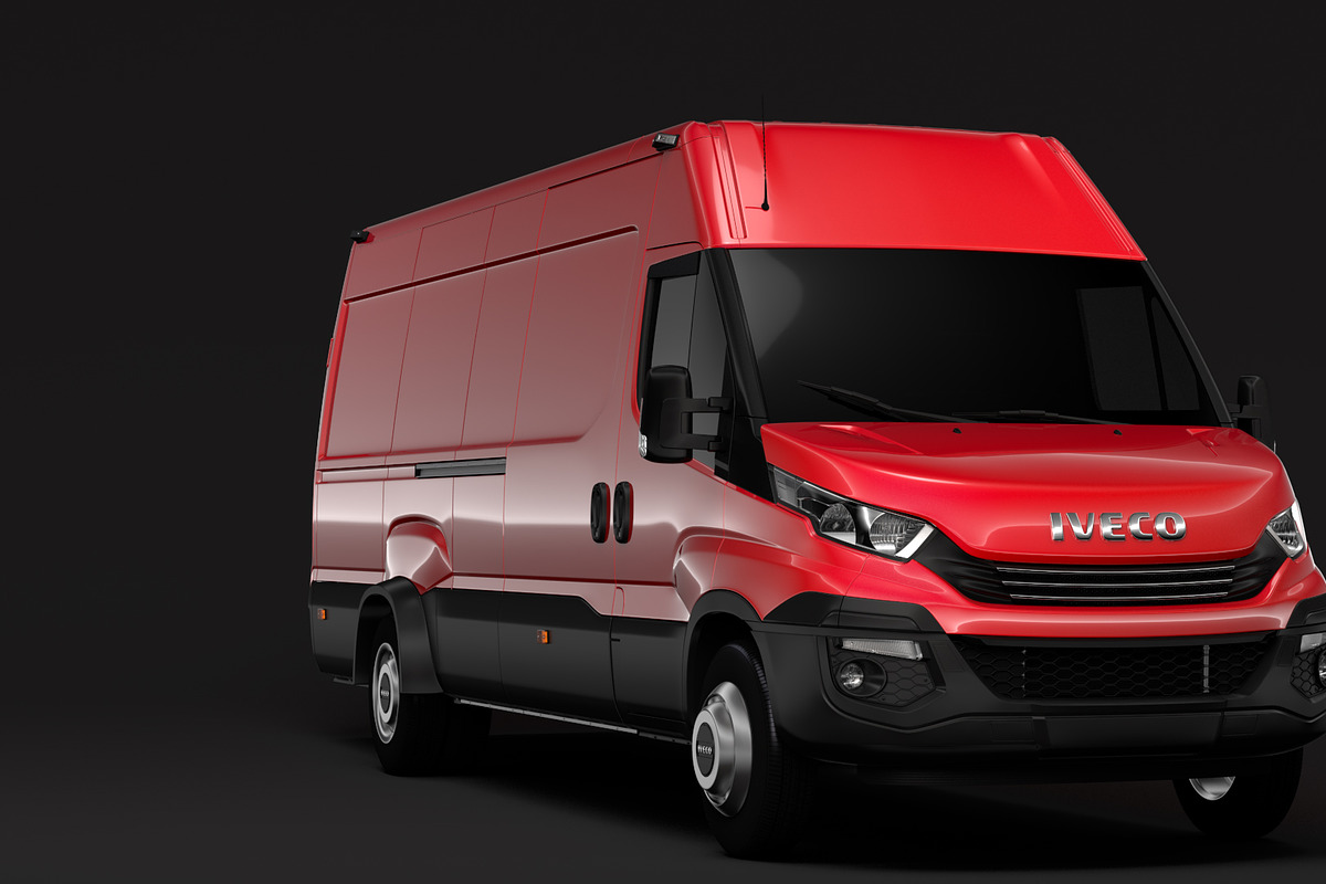 Iveco Daily Van L4H2 2017 in Vehicles - product preview 8