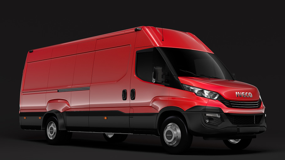 Iveco Daily Van L4H2 2017 in Vehicles - product preview 3