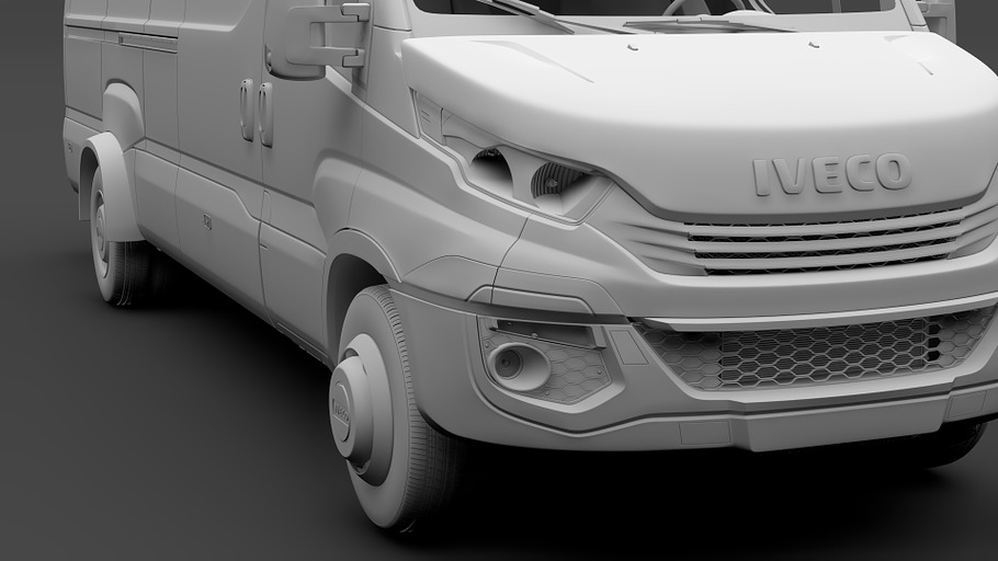 Iveco Daily Van L4H2 2017 in Vehicles - product preview 12