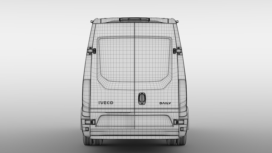 Iveco Daily Van L4H2 2017 in Vehicles - product preview 16