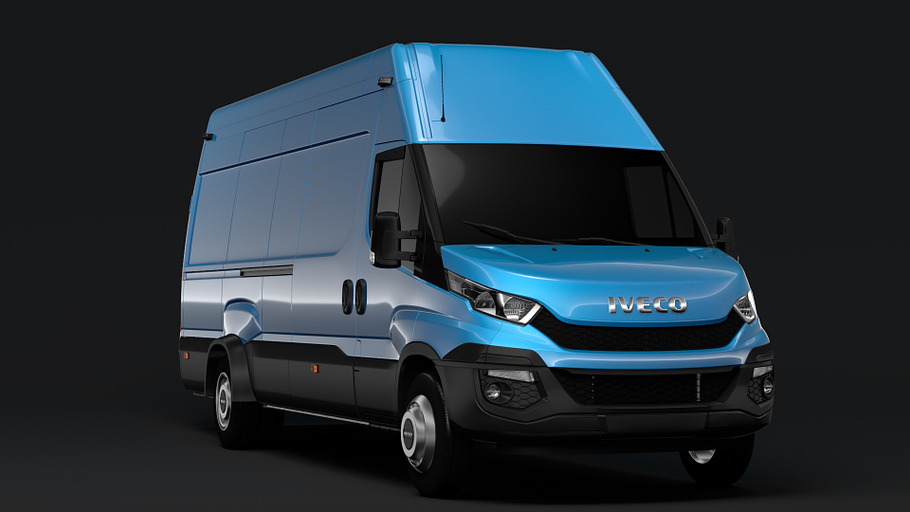 Iveco Daily Van L4H3 2014-2016 in Vehicles - product preview 3