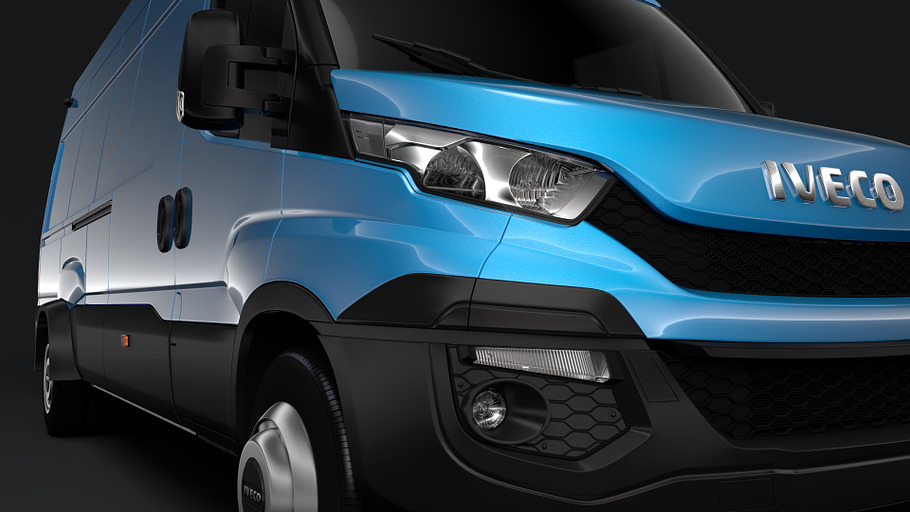 Iveco Daily Van L4H3 2014-2016 in Vehicles - product preview 5