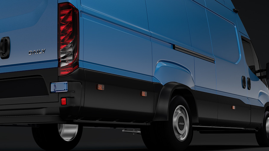 Iveco Daily Van L4H3 2014-2016 in Vehicles - product preview 8