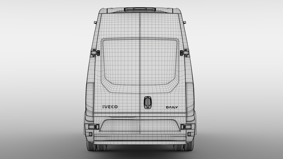 Iveco Daily Van L4H3 2014-2016 in Vehicles - product preview 16