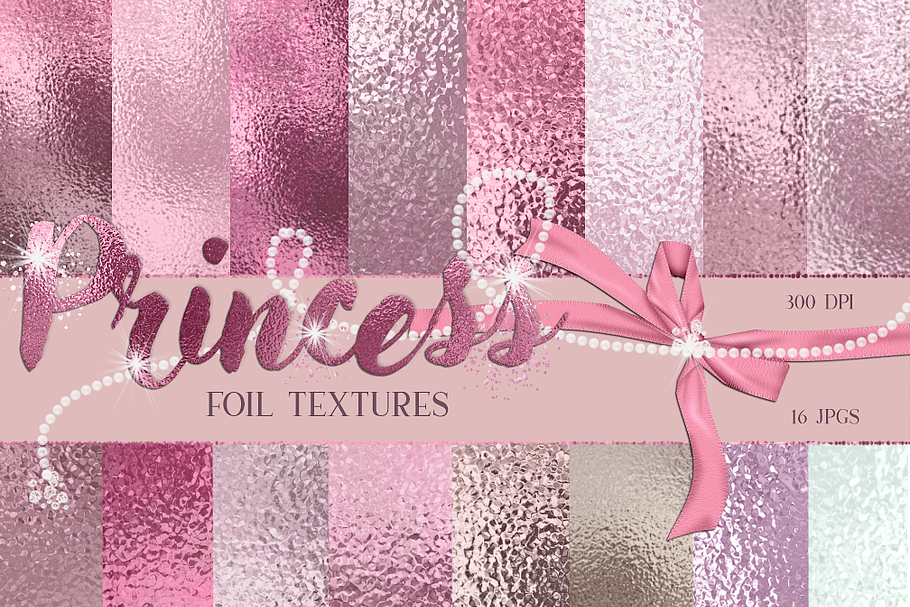 Rose Gold  Digital Paper in Textures - product preview 8