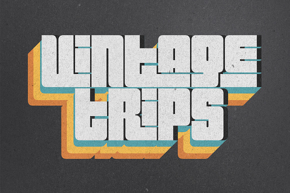 70s Text Effects for Photoshop in Photoshop Layer Styles - product preview 3
