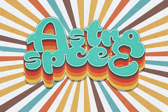 70s Text Effects for Photoshop in Photoshop Layer Styles - product preview 5