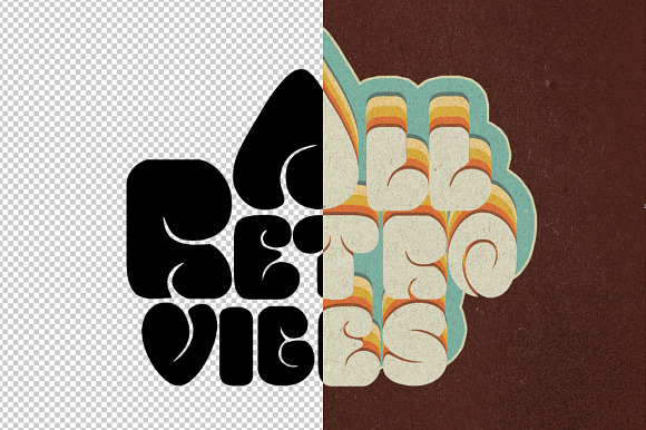 70s Text Effects for Photoshop in Photoshop Layer Styles - product preview 9