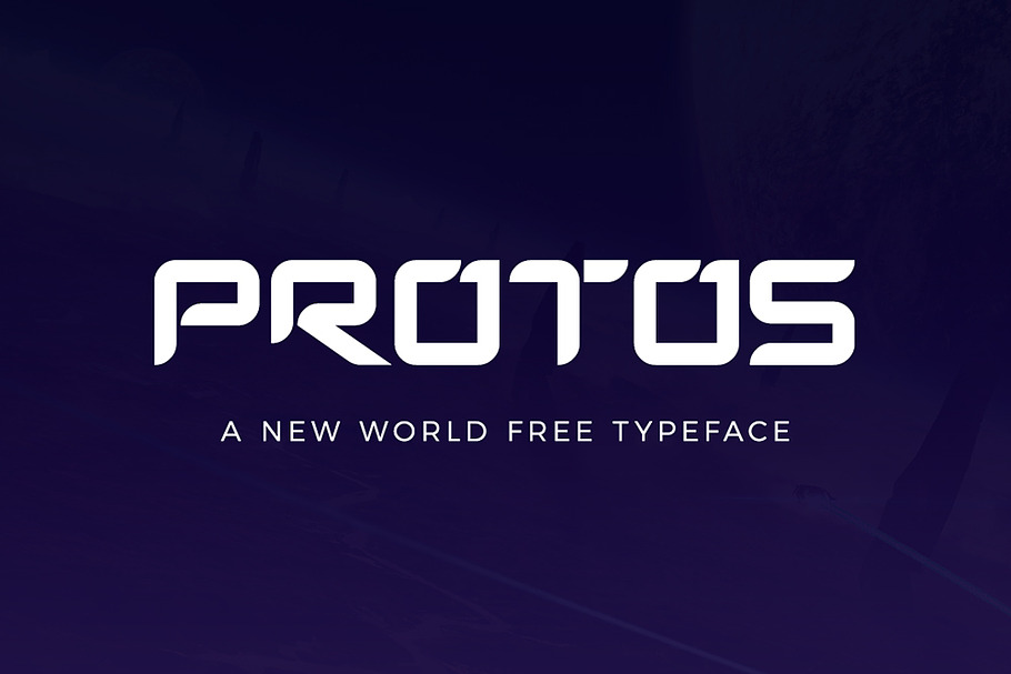 Protos Font in Display Fonts - product preview 8
