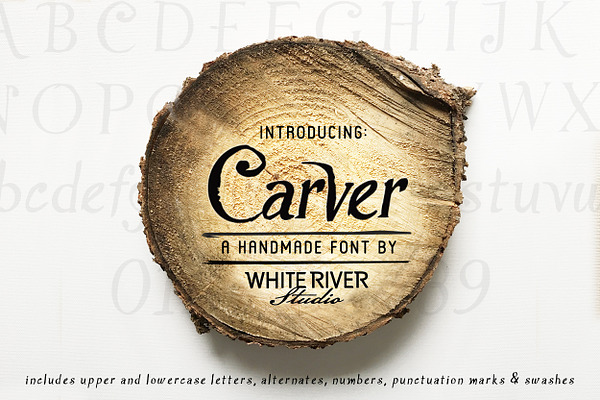 Carver Font + Extras