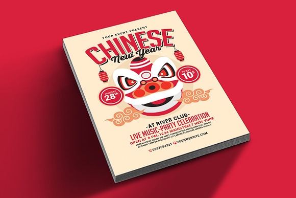 Chinese New Year Flyer in Flyer Templates - product preview 1