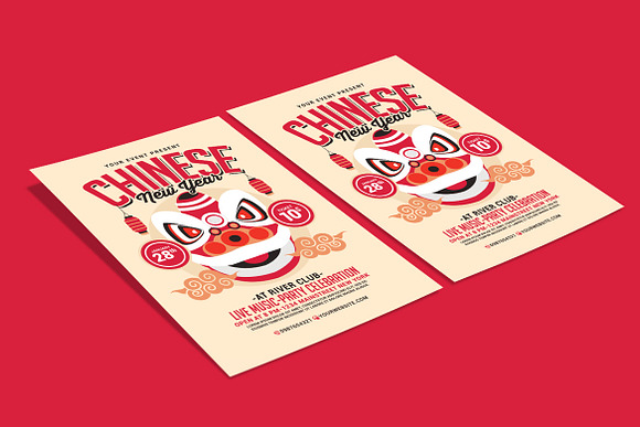 Chinese New Year Flyer in Flyer Templates - product preview 3