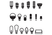 Light Bulb Lamp Variation Icon