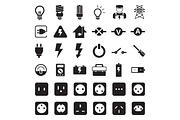 Power Socket - Electricity Tool Icon