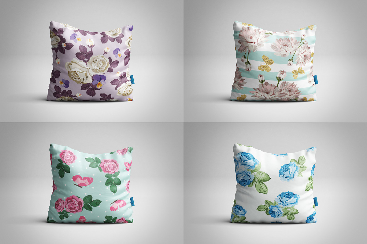 4 Floral Patterns Set SALE in Patterns - product preview 8