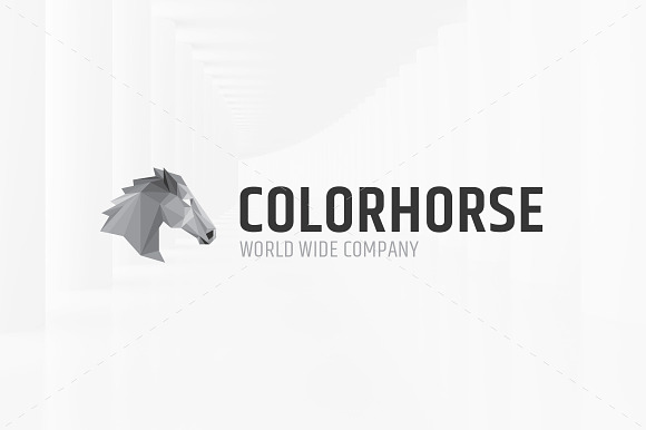 Color Horse Logo Template in Logo Templates - product preview 3