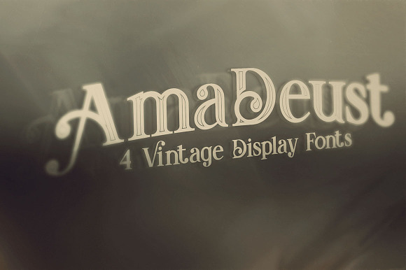 AmaDeust - Display Font in Display Fonts - product preview 5