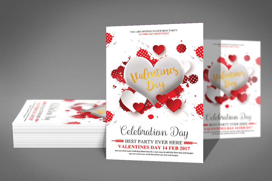 Valentines Flyer in Flyer Templates - product preview 8