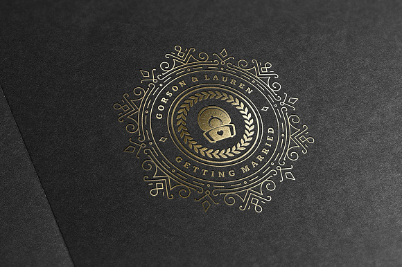 18 Wedding Logos and Badges in Logo Templates - product preview 6