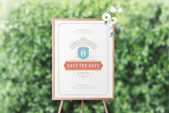 18 Wedding Logos and Badges in Logo Templates - product preview 2