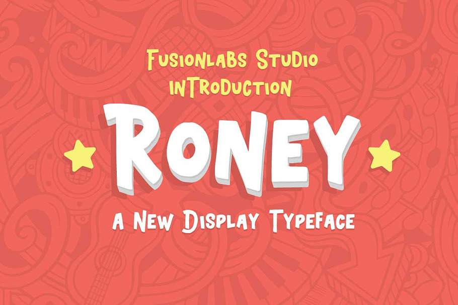 Roney Typeface in Display Fonts - product preview 8