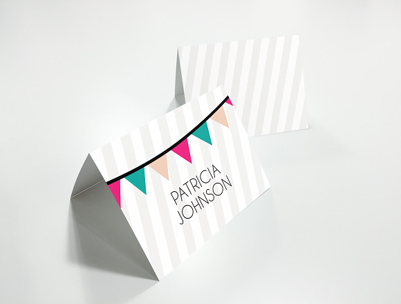 Party Flags Wedding Suite in Wedding Templates - product preview 8