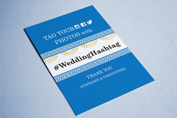 Greek Theme Wedding Suite in Wedding Templates - product preview 5
