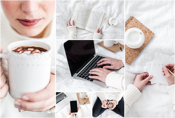 Cozy Winter Stock Photo Bundle in Product Mockups - product preview 1