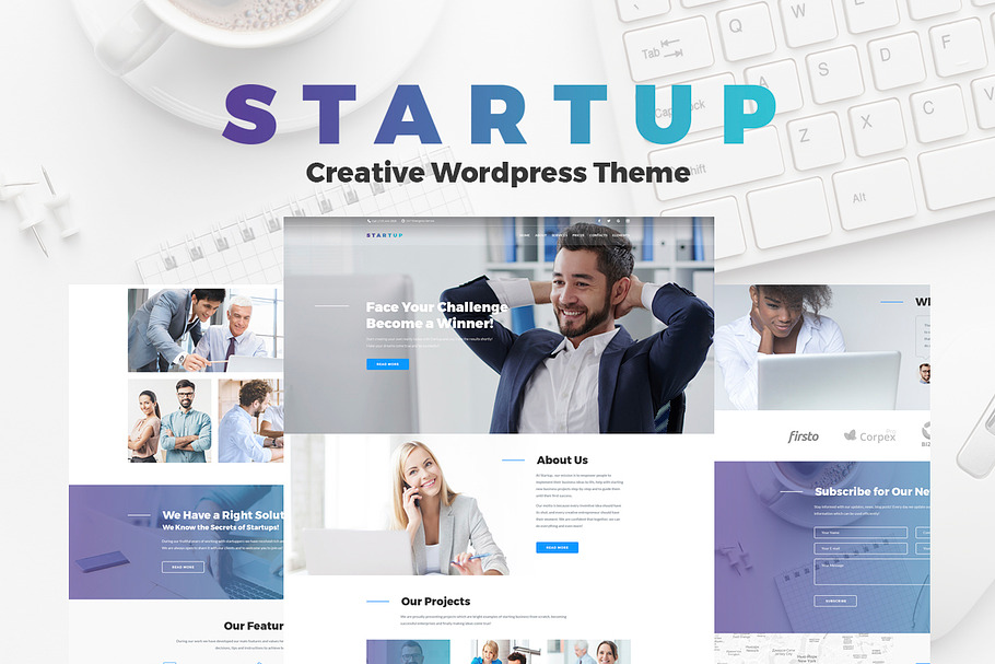 Startup - Company One Page