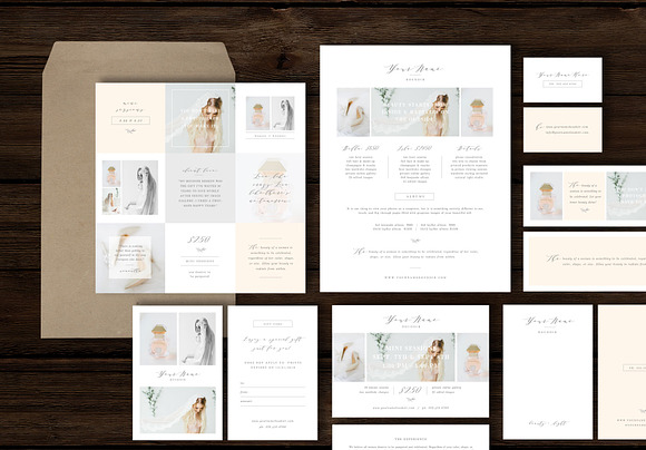 Photography Marketing Set in Presentation Templates - product preview 1