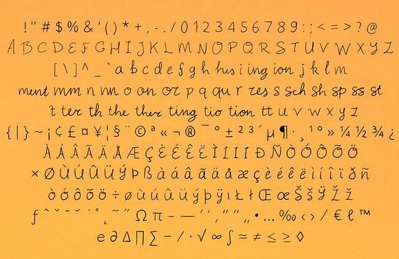 Sting - Handwritten Script Font  in Script Fonts - product preview 2