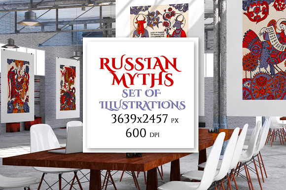 Russian Myths in Illustrations - product preview 6