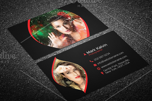 Photography Business Card 18 in Business Card Templates - product preview 1