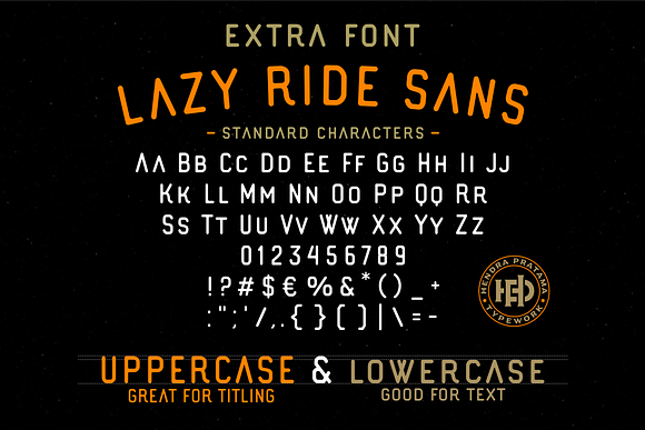Lazy Ride - Script & Sans in Display Fonts - product preview 14