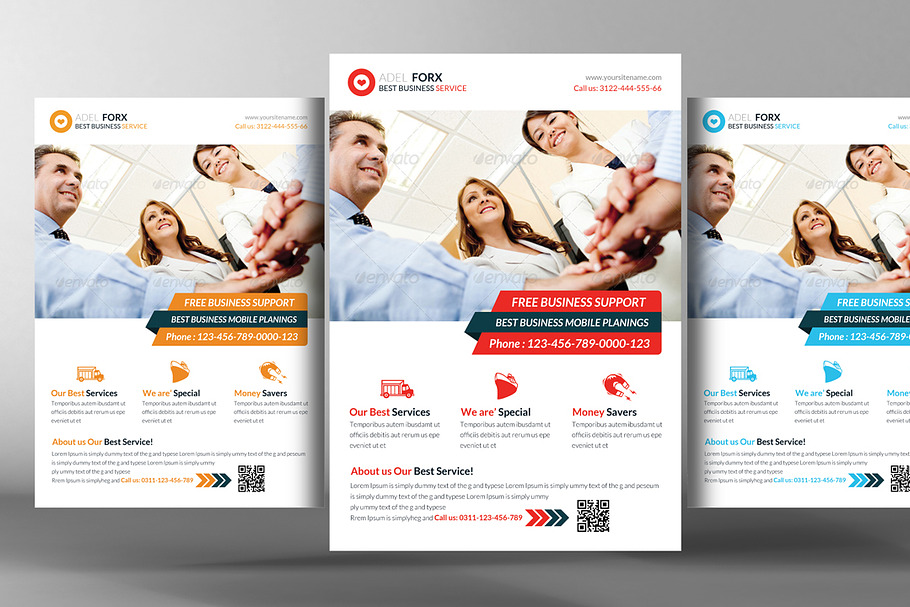 Legal Services Flyer Template