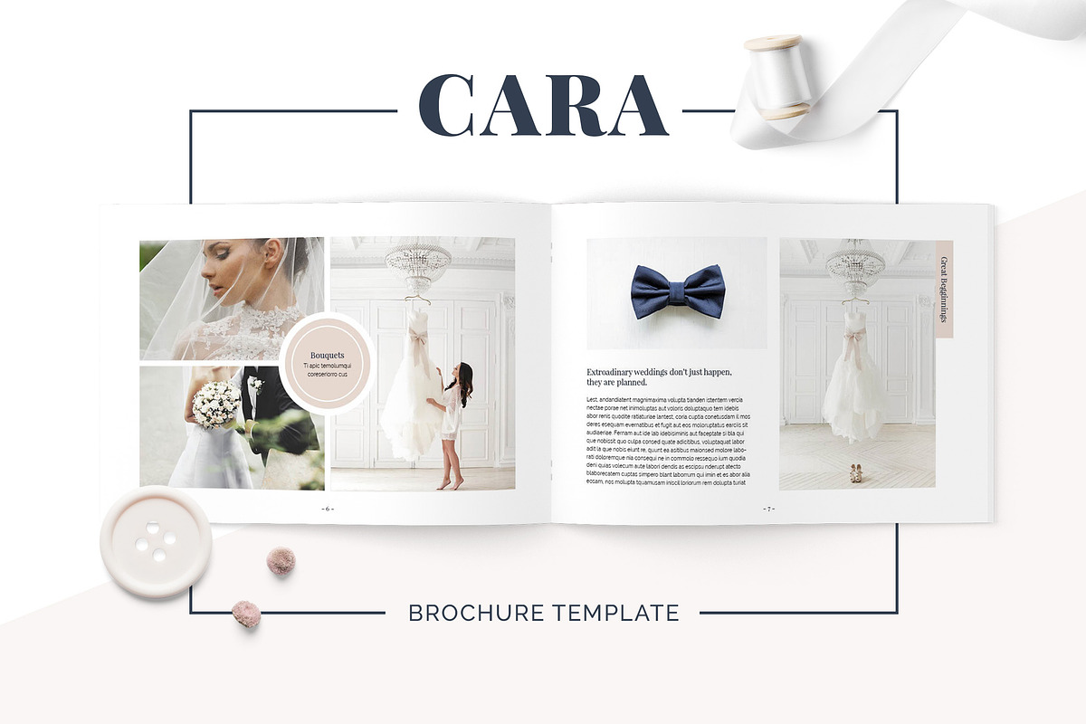 Cara Brochure Template in Brochure Templates - product preview 8