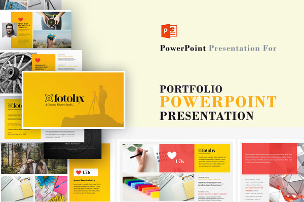 Portfolio & Photography Powerpoint 