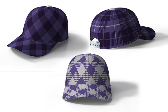Ultra Violet Tartan in Patterns - product preview 3